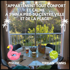 Bel appartement à 5 mn de la mer et du centre-ville - Résidence Les Gémeaux